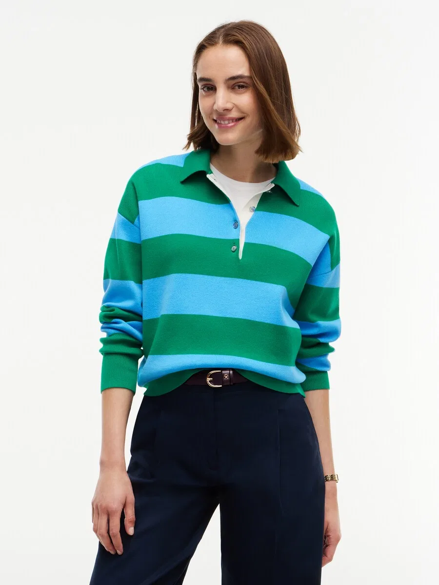 Свитер TOMMY HILFIGER зеленого цвета — фото 2