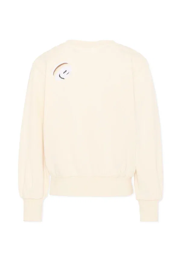 Свитшот с вышивкой Sweatshirt Molo, Ivory, слоновая кость — фото 2