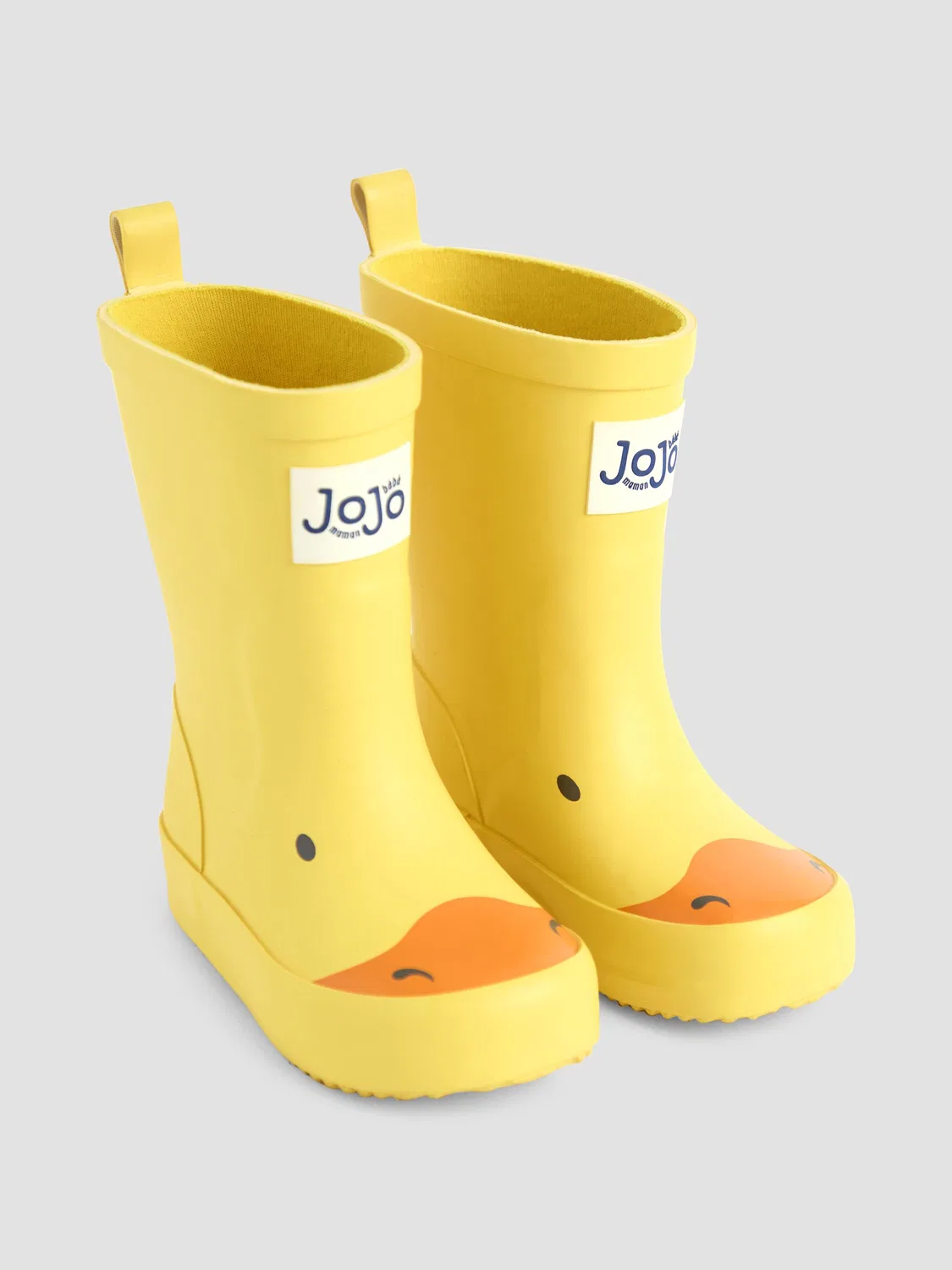 Резиновые сапоги Duck Wellies Jojo Maman Bébé, желтый утенок