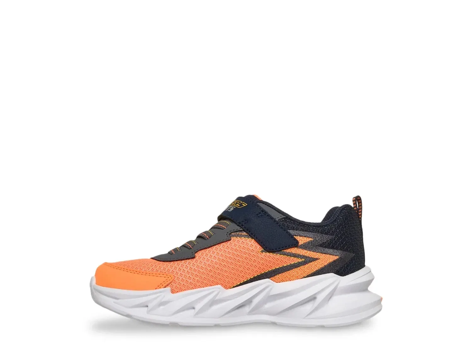 Кроссовки со светодиодной подсветкой Light-Surge Skechers, оранжевый/синий — фото 3