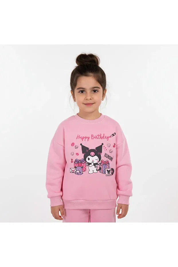 Детский спортивный комплект для девочек хлопковый Modest Ilo, Pink