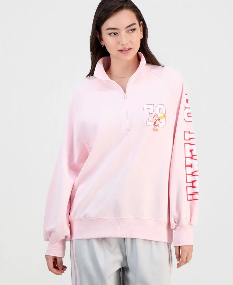 Флисовая кофта на молнии с длинным рукавом Strawberry Shortcake, Ballet Slipper