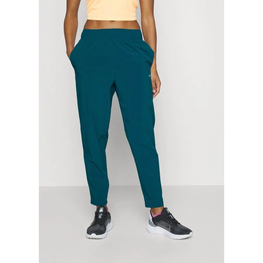Женские спортивные брюки Nike Dri-Fit Fast Mid-Rise 7/8 Running, Антрацитово-синий
