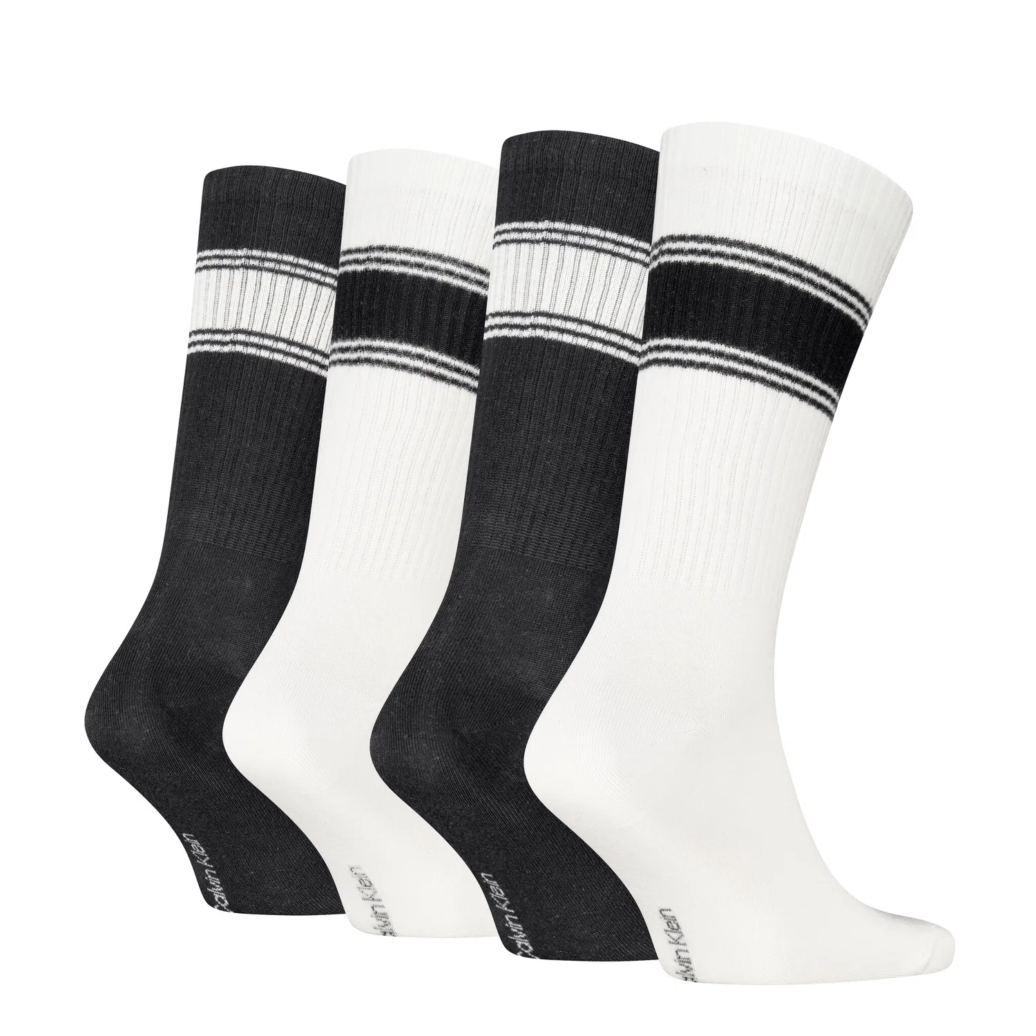 Мужские носки Calvin Klein, Black/White — фото 3