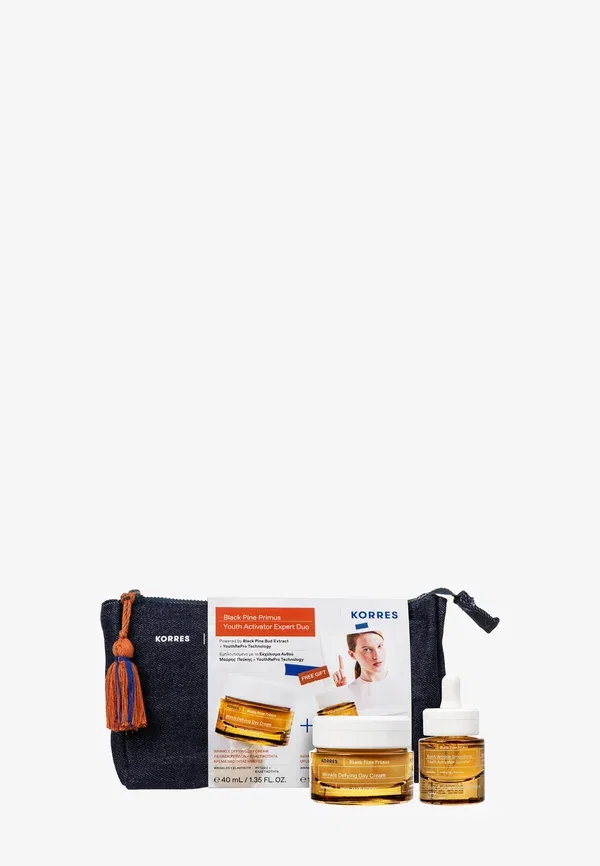 Набор для ухода за кожей Black Pine Primus Youth Activator Expert Duo Korres