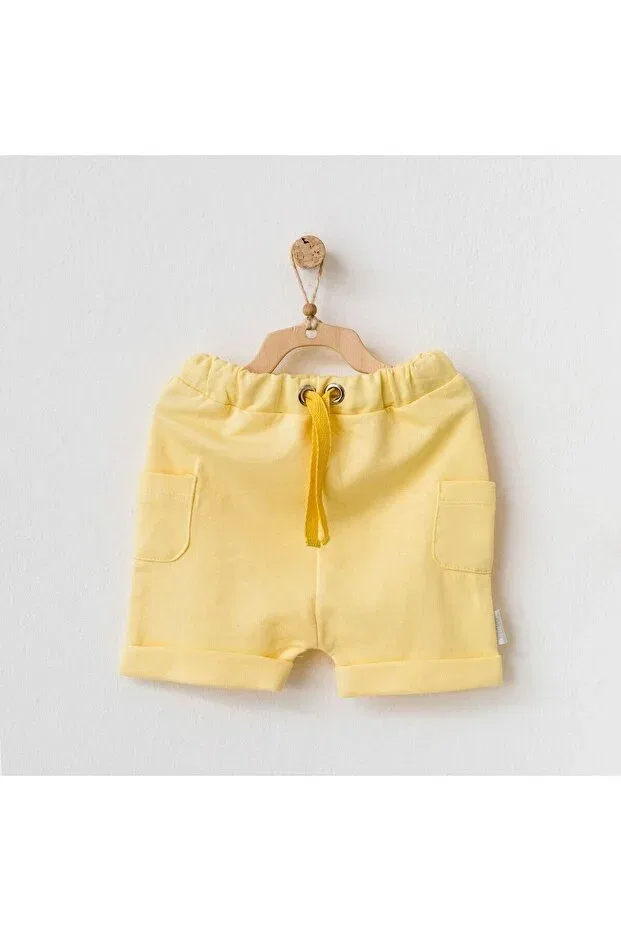 Детские шорты для девочек хлопковые Andywawa, Yellow