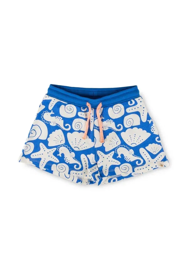 Шорты хлопковые Shorts sea you Sigikid, Blue/White, белый/синий
