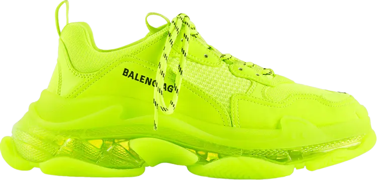 

Кроссовки Balenciaga Triple S Sneaker Fluo Yellow, желтый