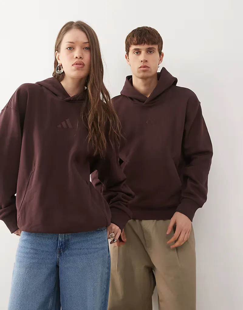 Худи Adidas Sportswear SZN, коричневый