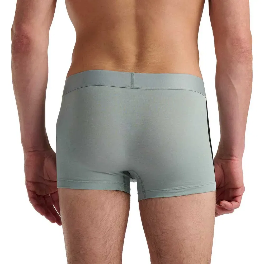 Набор боксеров Adidas Active Flex Cotton 3 Stripe из 2 штук Adidas, зеленый — фото 3