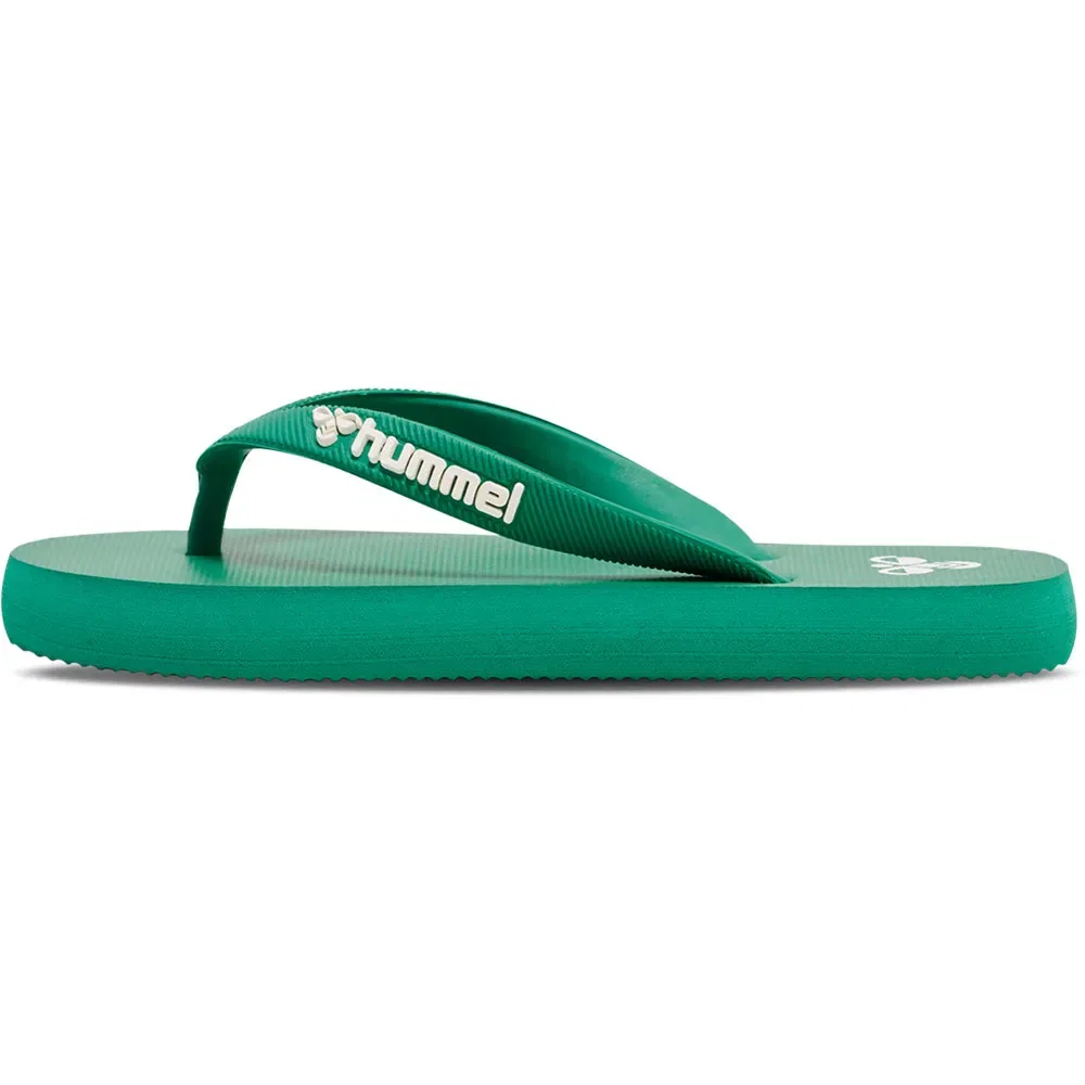 Детские шлепанцы с логотипом Flip Flop Jr Hummel, Green