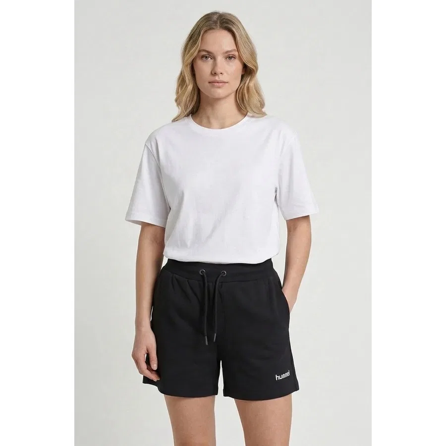 Шорты спортивные с регулируемым поясом Hummel, Черный