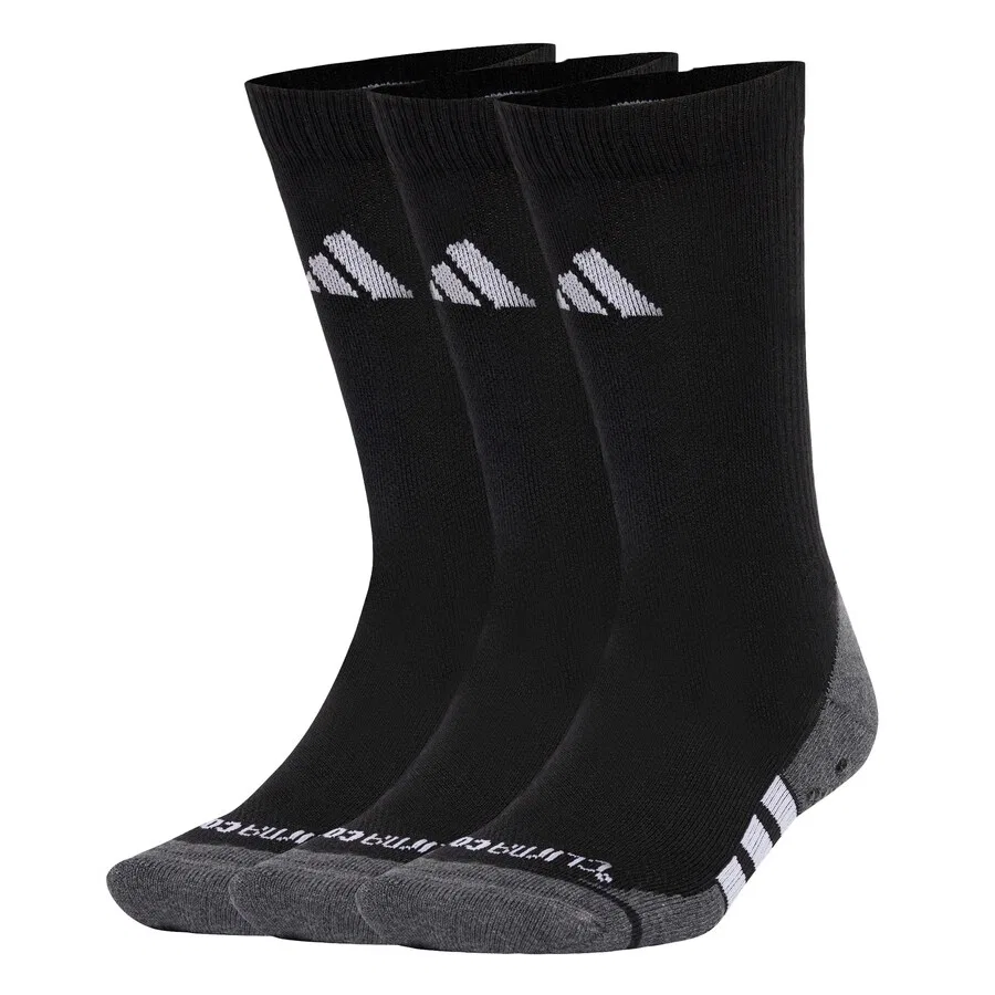 Спортивные носки ADIDAS PERFORMANCE 'Performance Grip CLIMACOOL Cushioned Crew 3 пары', черные