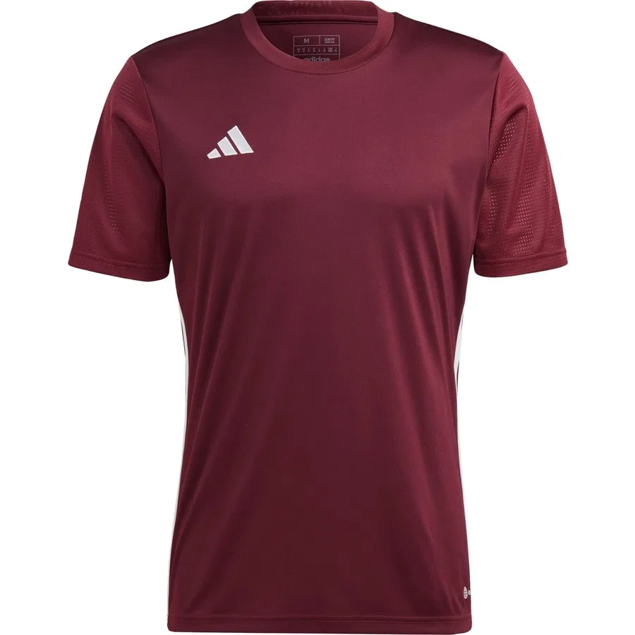 Футболка спортивная с принтом Tabela 23 Jersey adidas, Коричнево-белый — фото 3