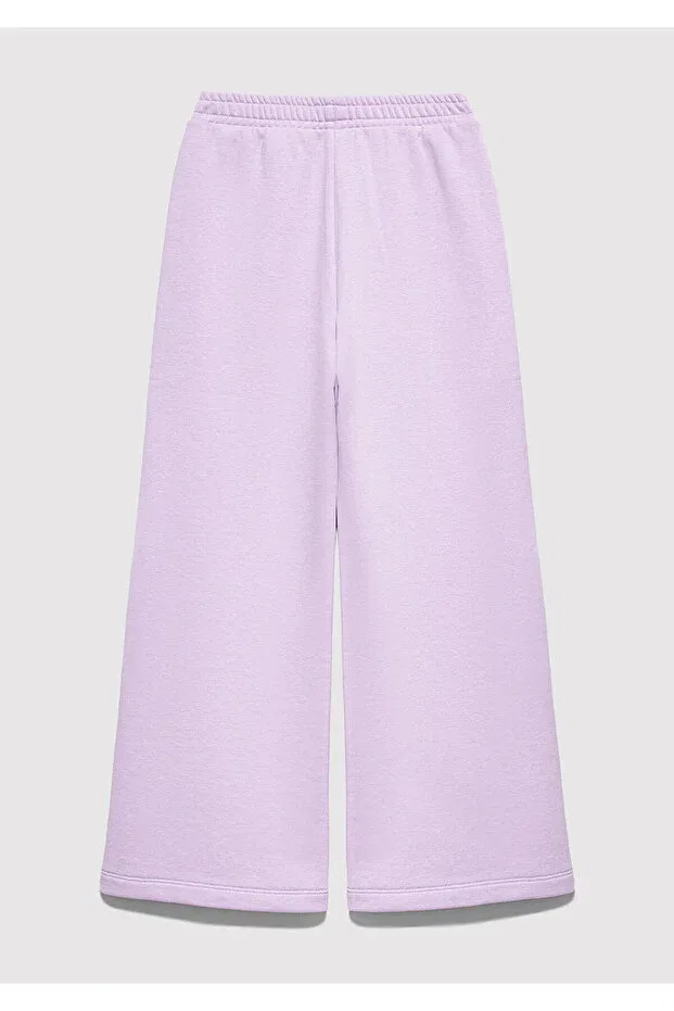Детские спортивные штаны для девочек с принтом Basics Mavi, Purple — фото 3