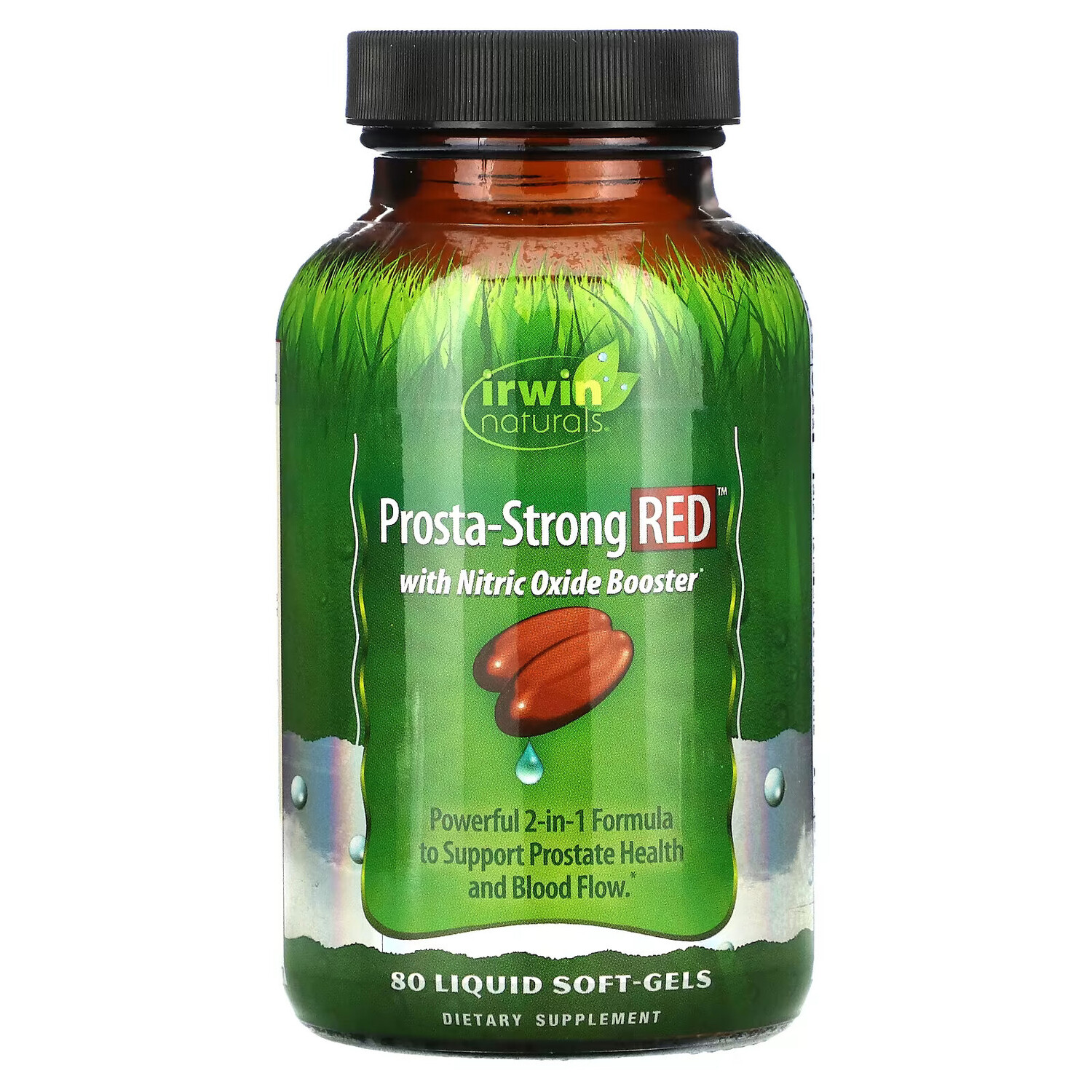 

Irwin Naturals, Prosta-Strong RED, 80 мягких капсул с жидкостью
