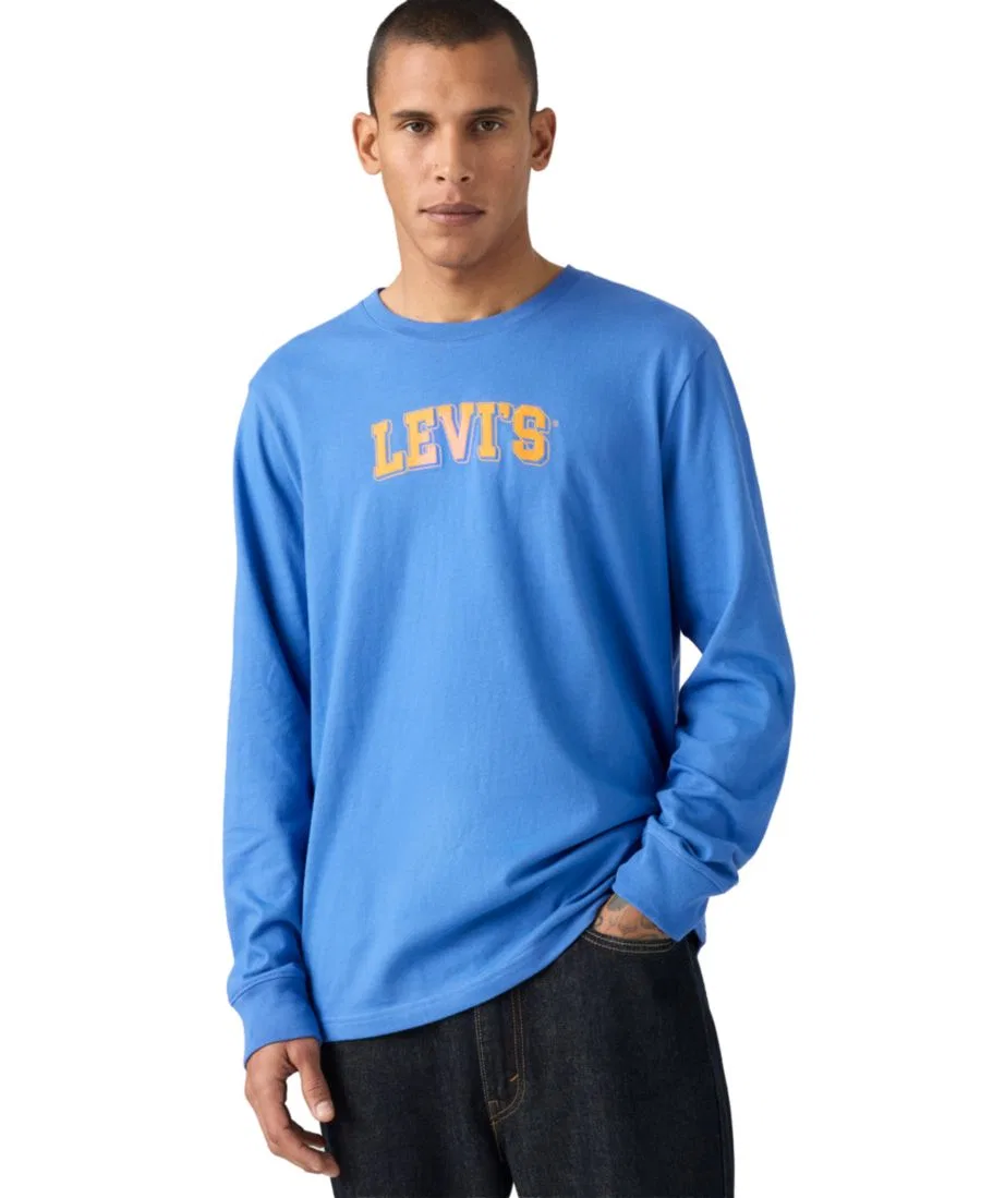 Мужская футболка с длинным рукавом и графическим принтом Levi's, Delft — фото 2