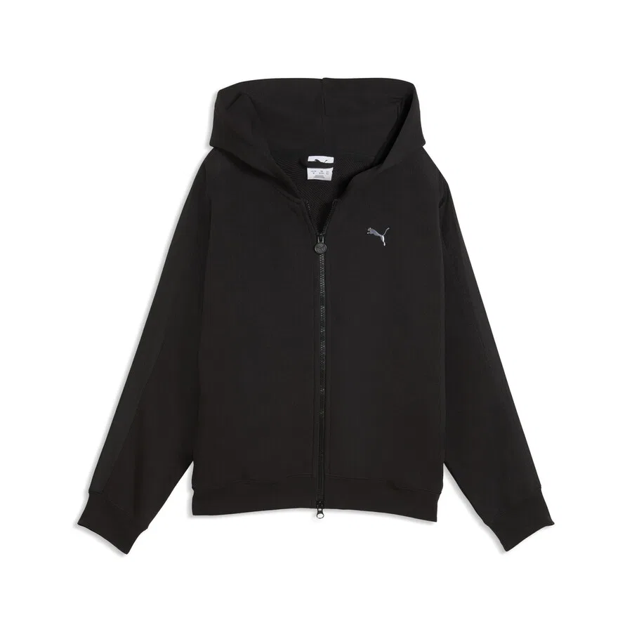 Худи на молнии PUMA 'T7 Midnight Shadow' черного цвета