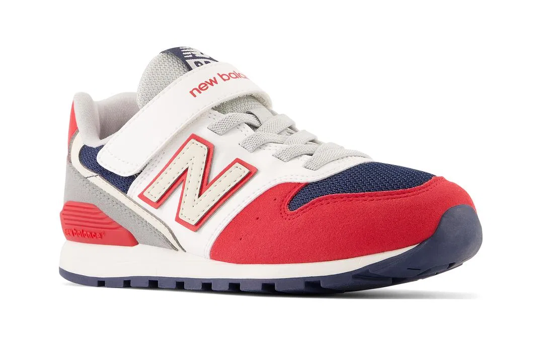 Детские кроссовки с амортизацией NB 996, New Balance, White Red Blue — фото 3