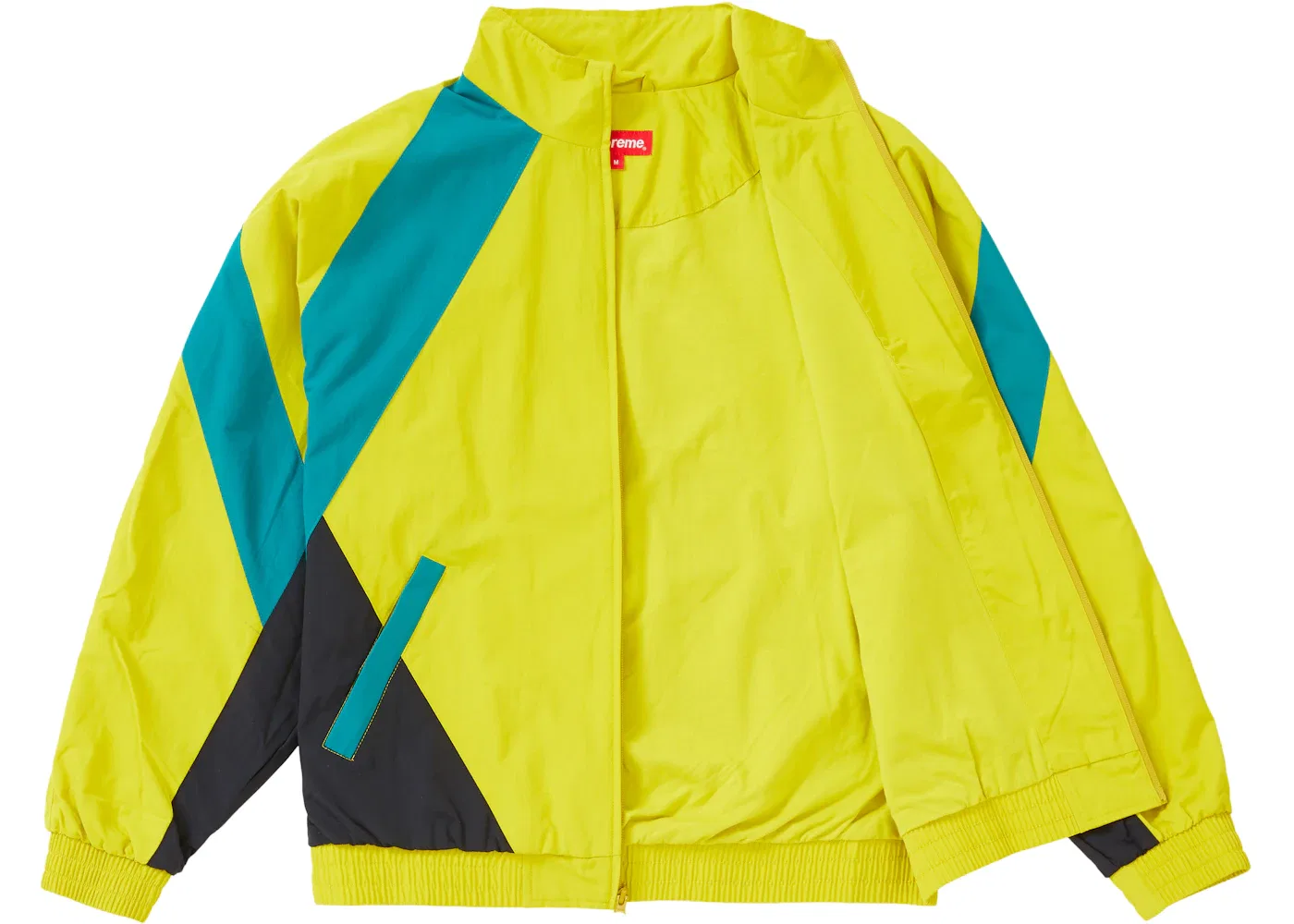 Мужская куртка с панелями Supreme Track Jacket, Light Gold — фото 3