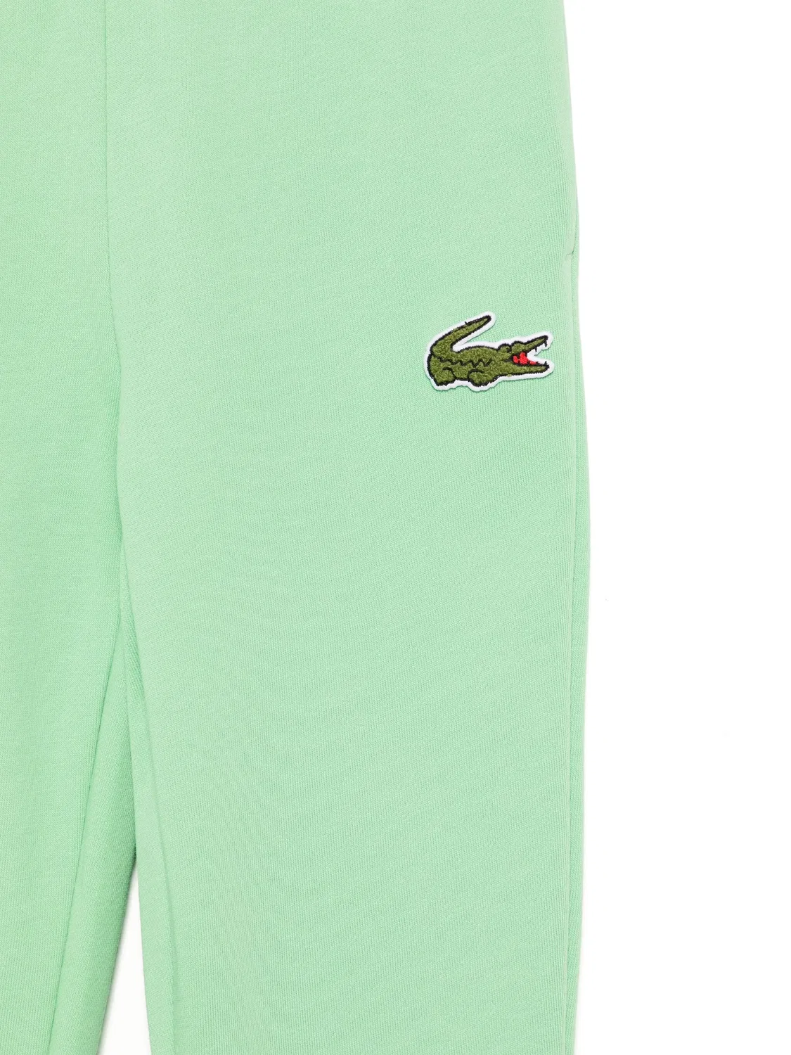 Флисовые брюки для активного отдыха Lacoste, лаймовый зеленый — фото 3
