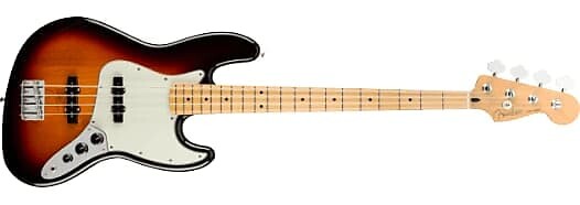

Fender Player Jazz Bass, кленовый гриф, 3 цвета Sunburst — MX22110106