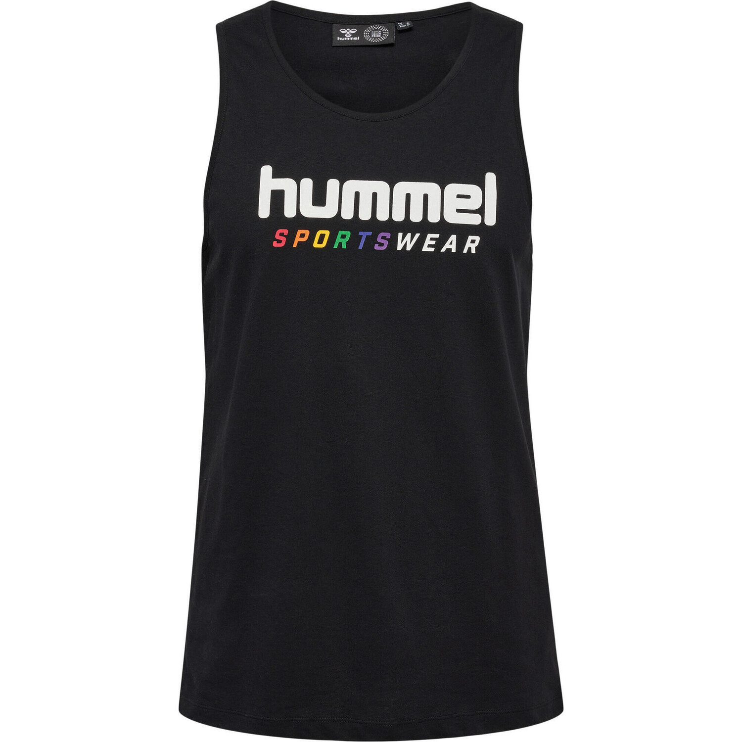 

Футболка Hmlrainbow Sportswear Tank Top S/L унисекс HUMMEL, черный