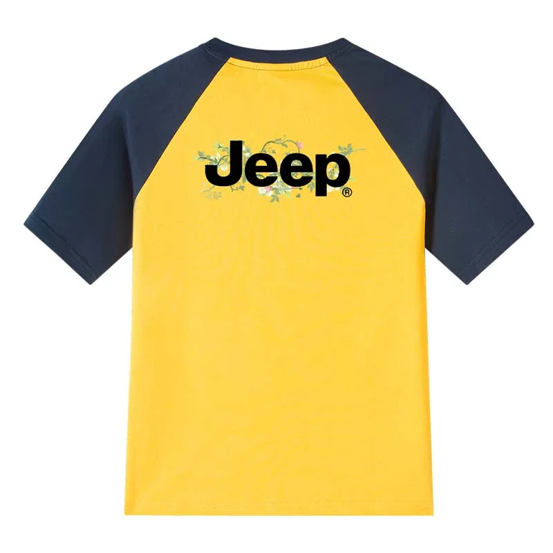 Детская футболка с круглым вырезом Jeep, Ginger