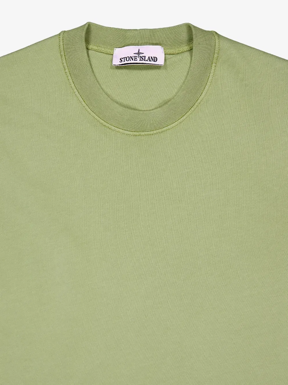 Толстовка из органического хлопка на флисе 6100060 Stone Island, зеленый — фото 3
