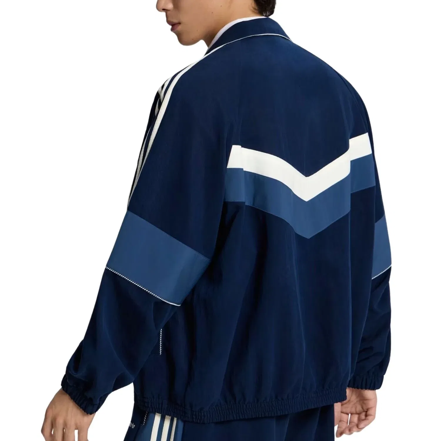Мужская куртка Toc Polo Track Top Asia Sizing 'Night Indigo' adidas, Night Indigo — фото 4