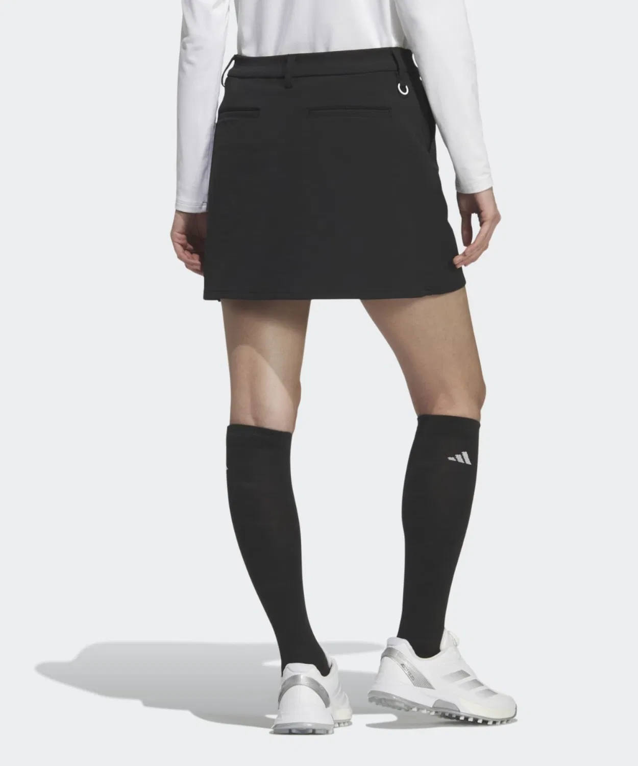 Женская юбка для гольфа с водоотталкивающей пропиткой EX STRETCH ACTIVE Adidas, Black — фото 2