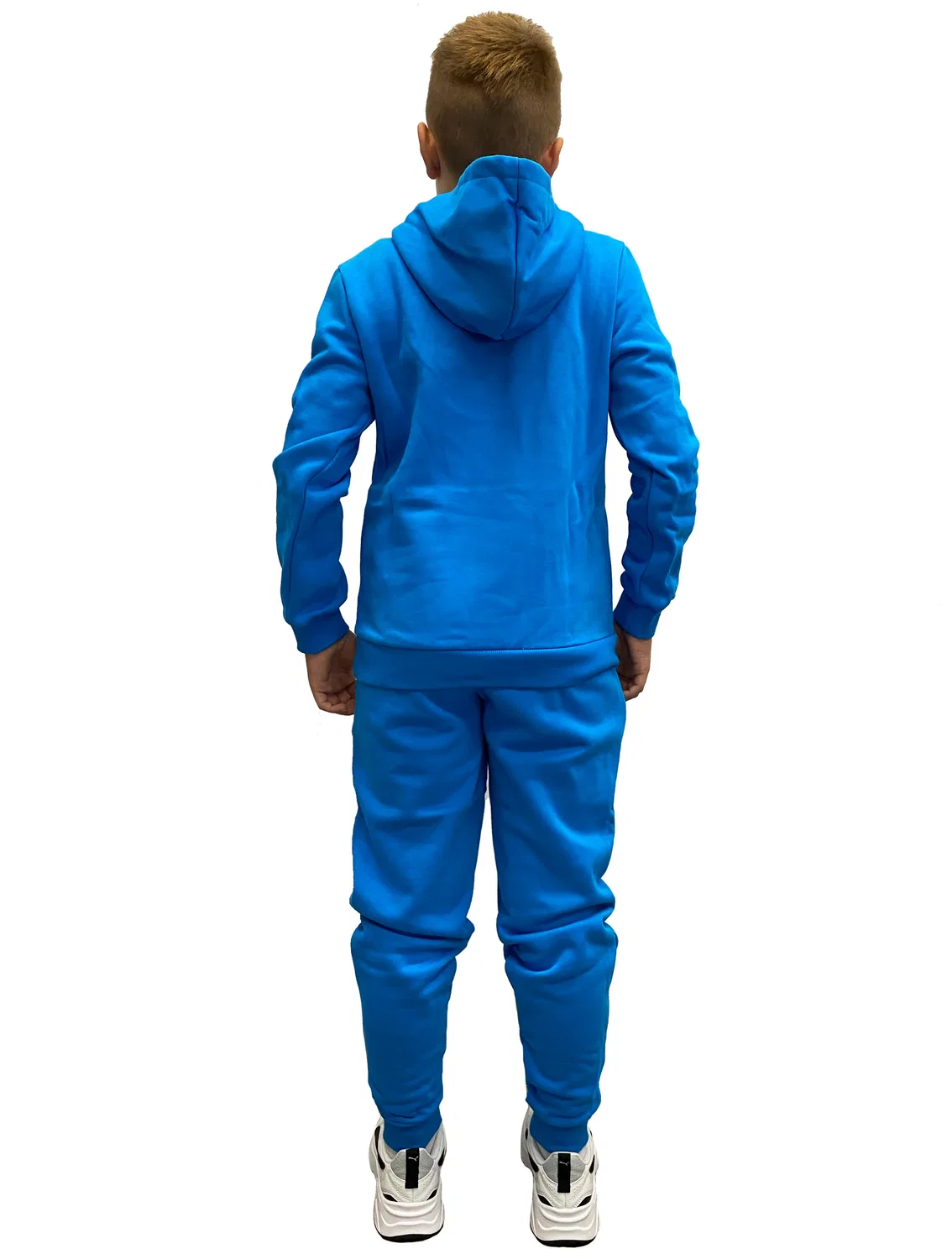 Детское худи с длинным рукавом Motorsport Puma, Blau