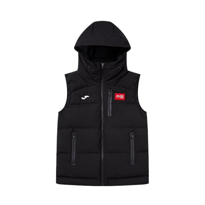 

Мужская черная жилетка Joma, Черный, Мужская черная жилетка Joma