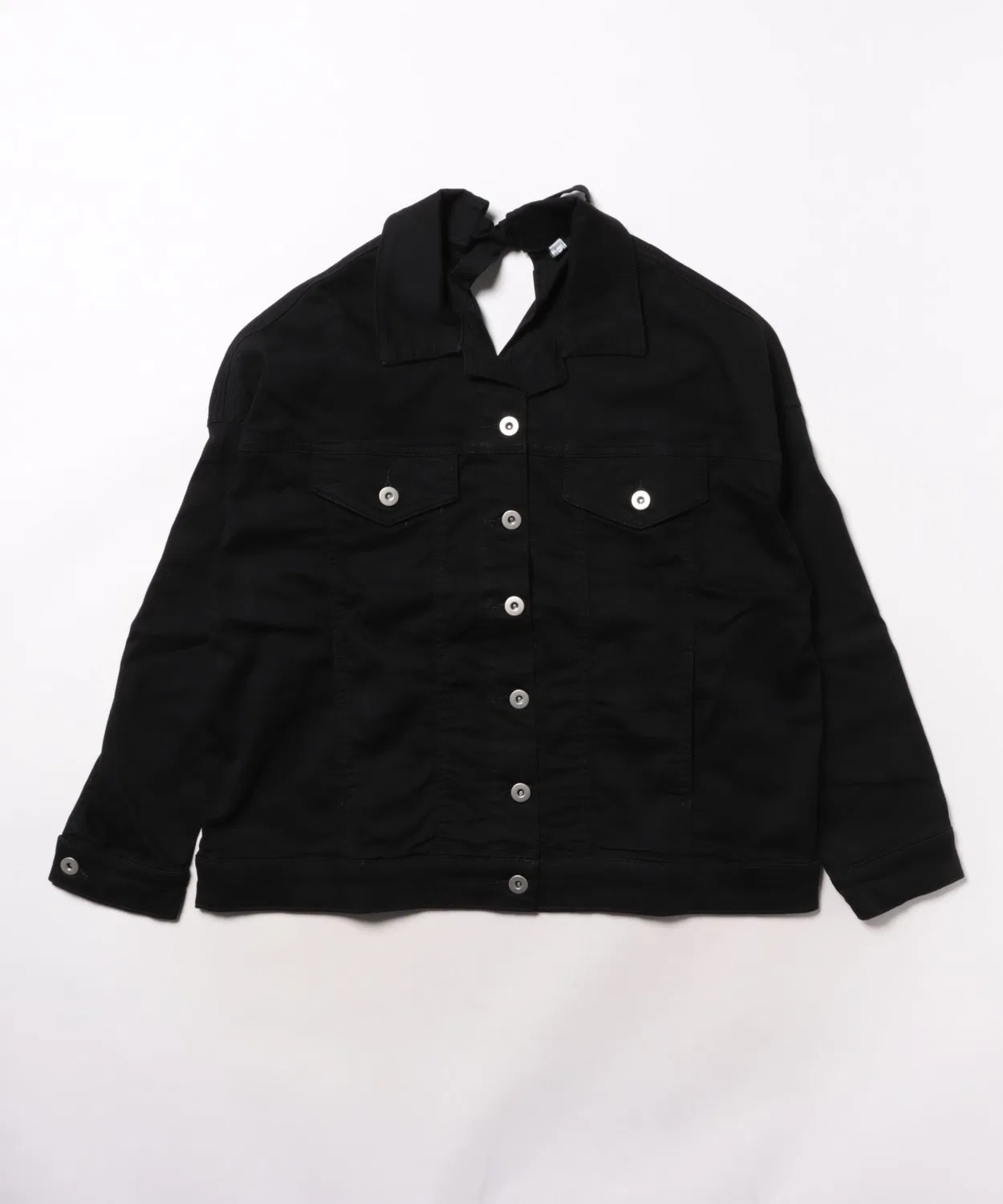 Детская джинсовая куртка с бантом NEEDLE WORKS, Black
