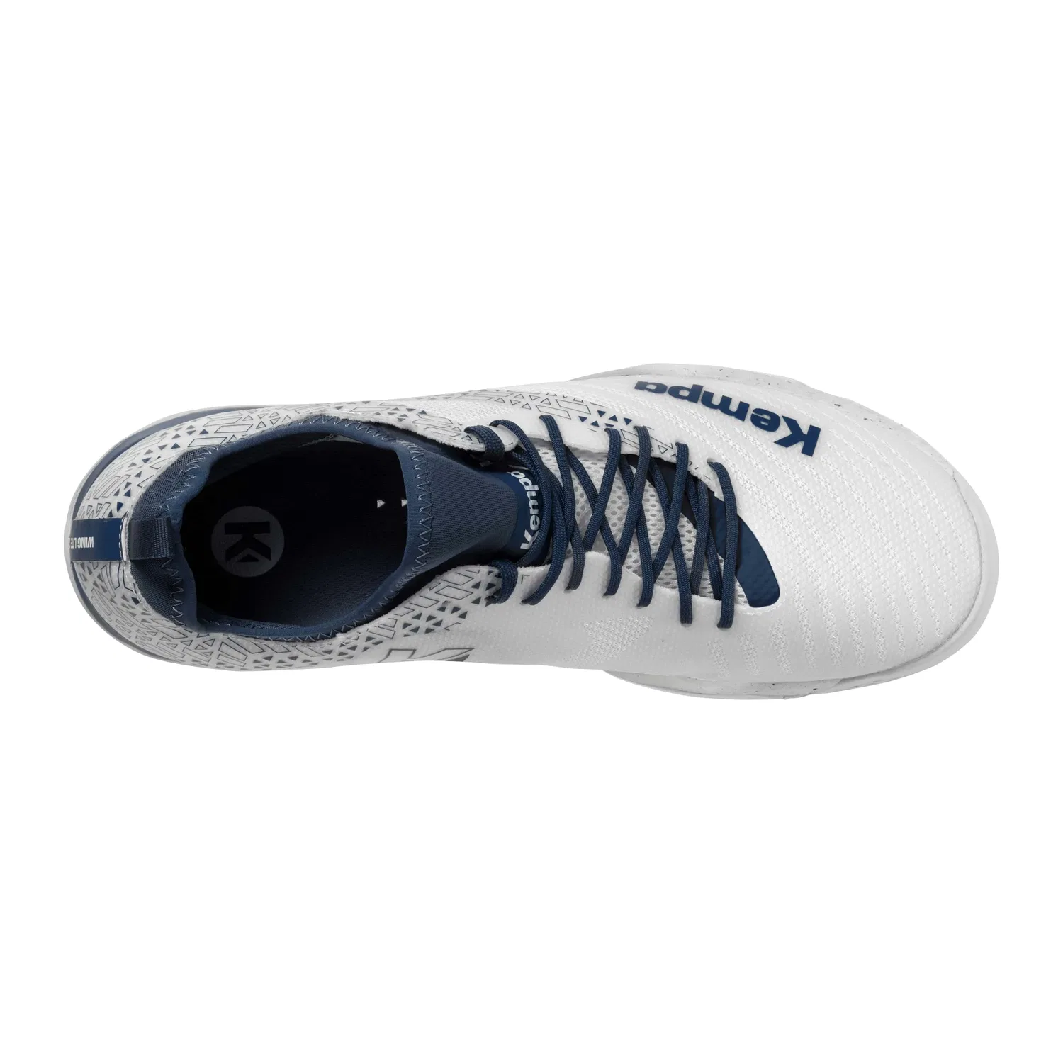 Детские кроссовки для зала Wing Lite 2.0 Kempa, White/Deep Blue — фото 3