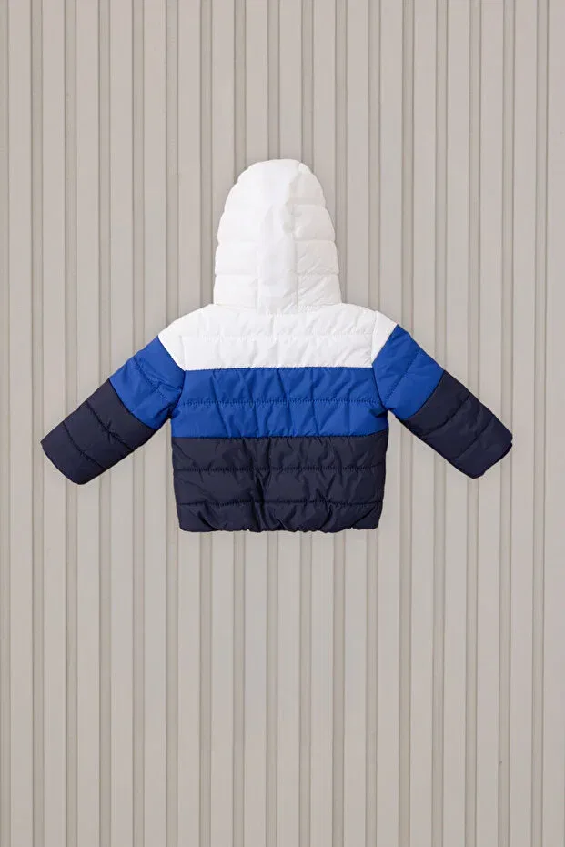 Детское пальто для мальчиков утепленное U.S. Polo Assn., Navy Blue — фото 3