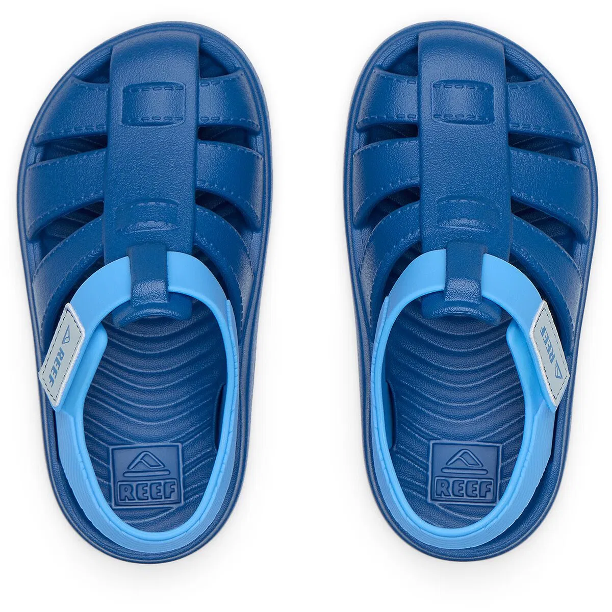 Детские сандалии для мальчиков с закрытым носком Totally Beachin Sandal Reef, Blue Light Blue — фото 2