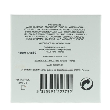 Carven Paris Santorini Eau de Parfum Spray 100мл — фото 2