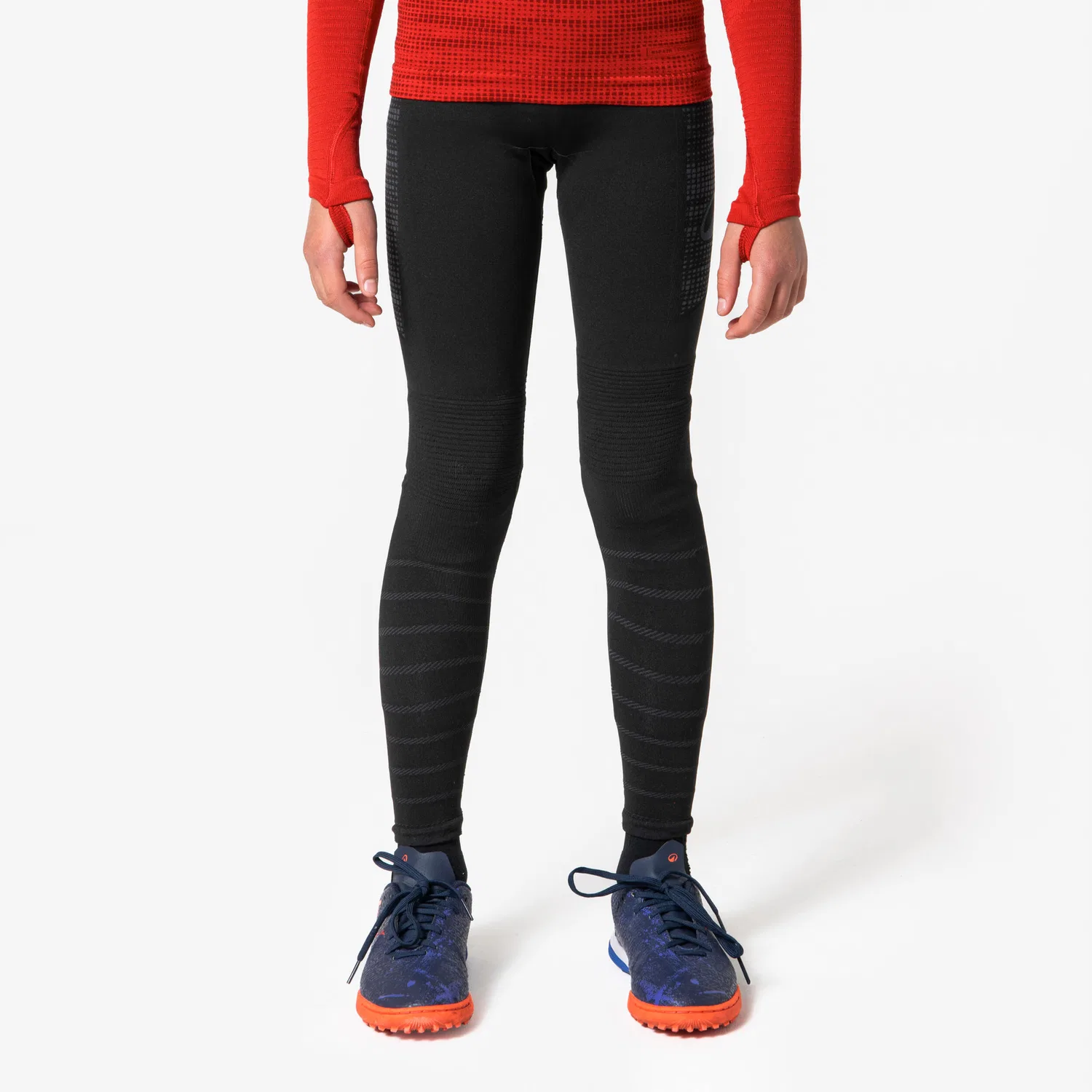 Детские леггинсы DECATHLON, Black — фото 3