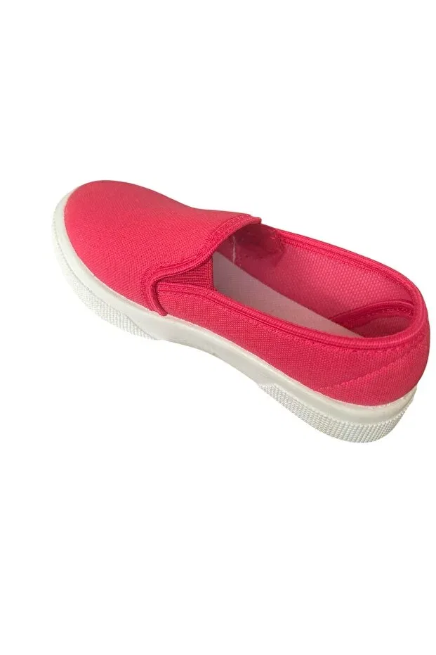 Детские туфли для девочек льняные Konay 382 girl linen shoes Dinamik, Pink — фото 3