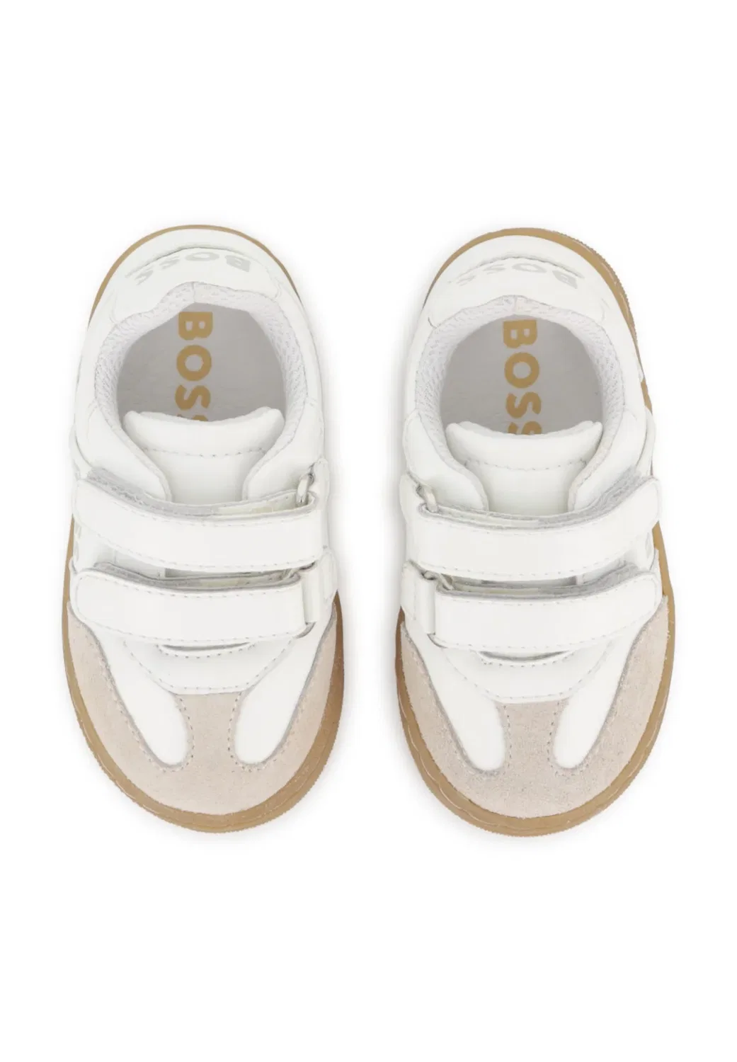 Детские кроссовки - обувь для малышей Boss Kidswear, White — фото 3