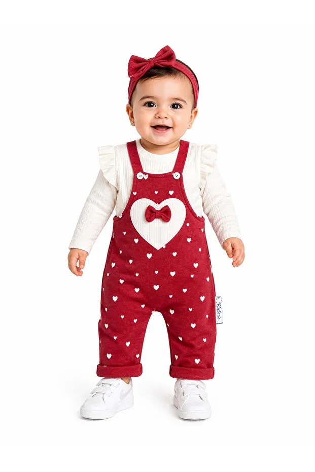 Детский комбинезон для девочек с принтом Chicsy Baby, Pomegranate Flower