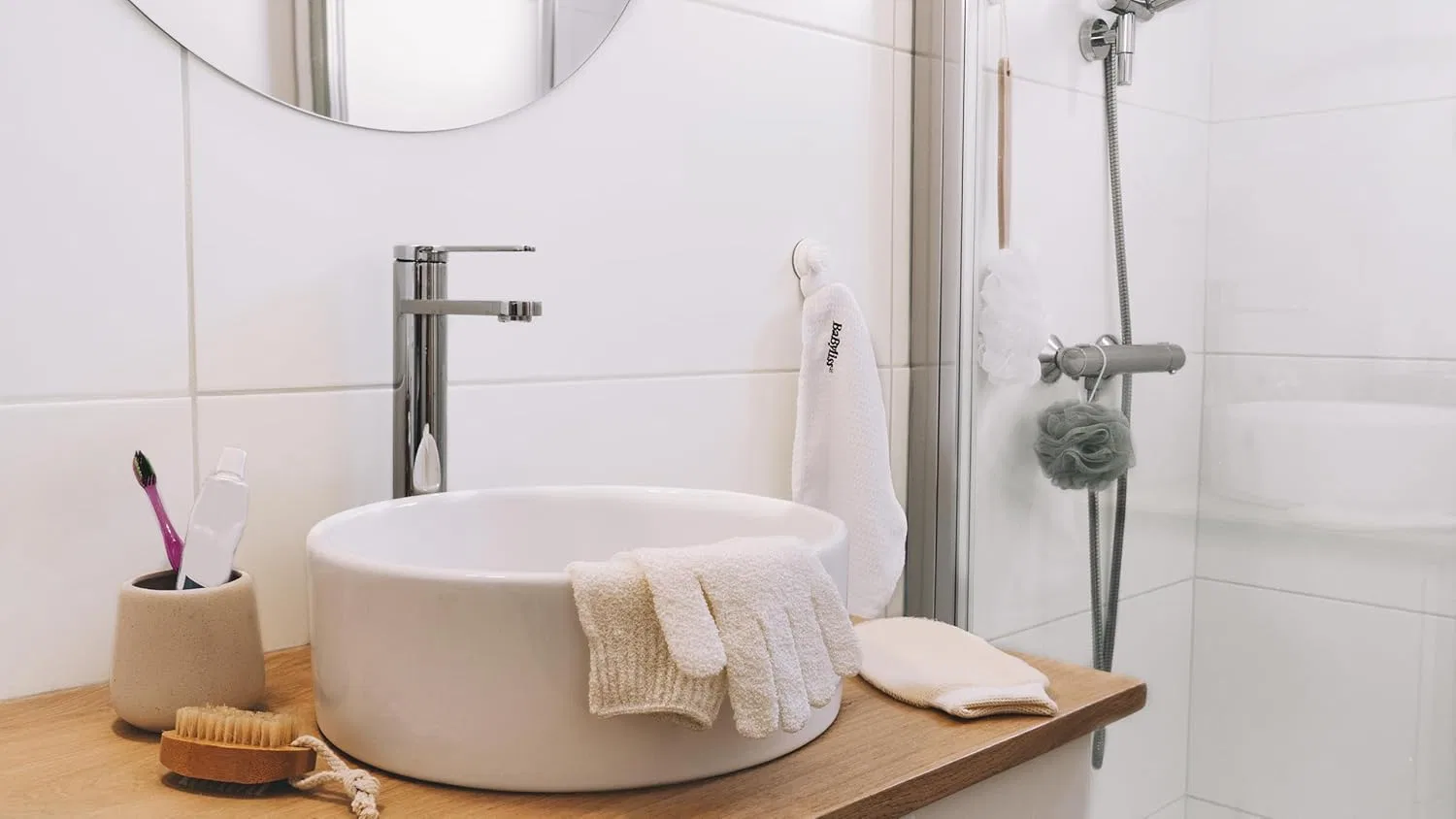Губка для лица Konjac, BaByliss, 1 шт, 12 см — фото 3