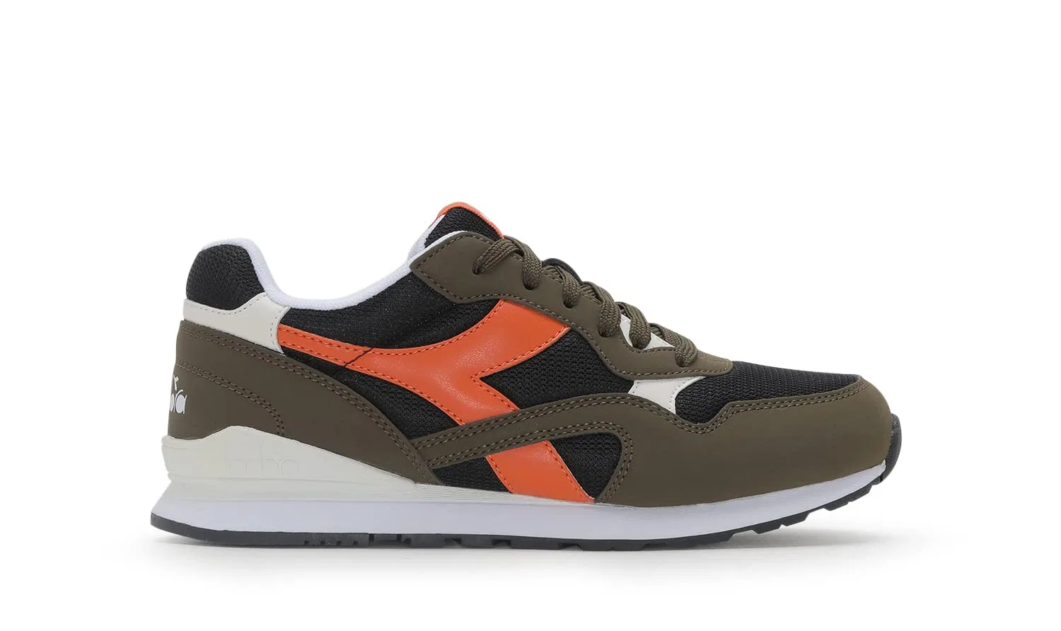 Детские кроссовки для мальчиков ретро No.92 Diadora, Green White
