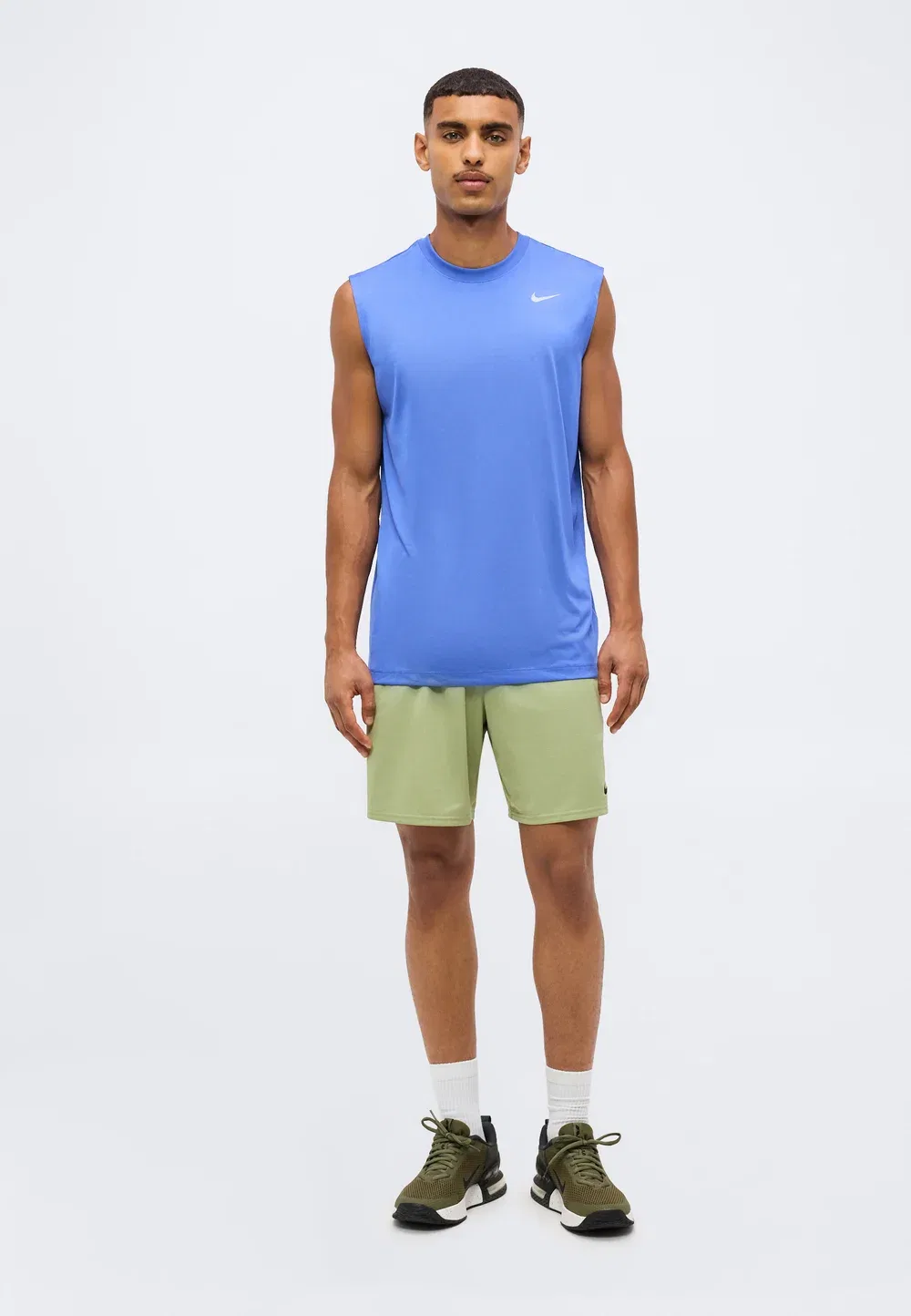Спортивные шорты Flex short Nike Performance, Dusty Olive/Black — фото 2