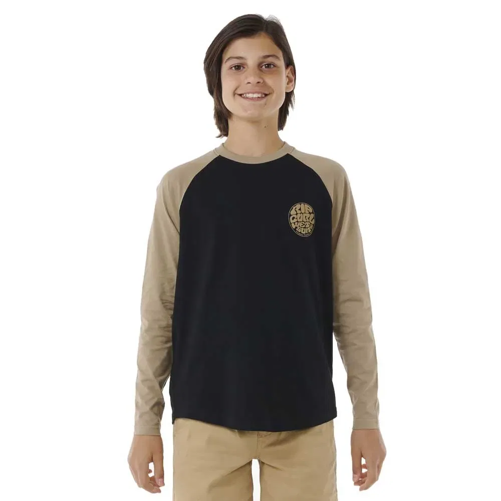 Футболка с длинным рукавом Wettie Icon Rip Curl, черный