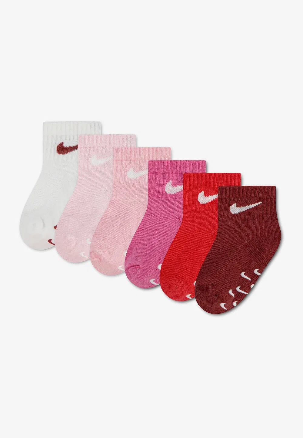 6 пар эспандеров унисекс - носки Nike Sportswear, Pink Rise