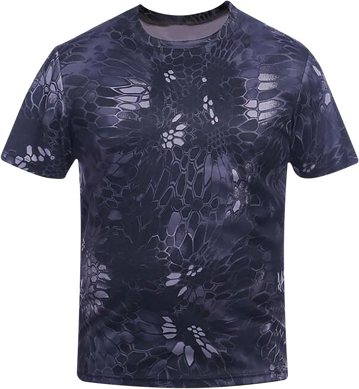Мужская футболка для рыбалки с защитой UPF 50+, Camouflage