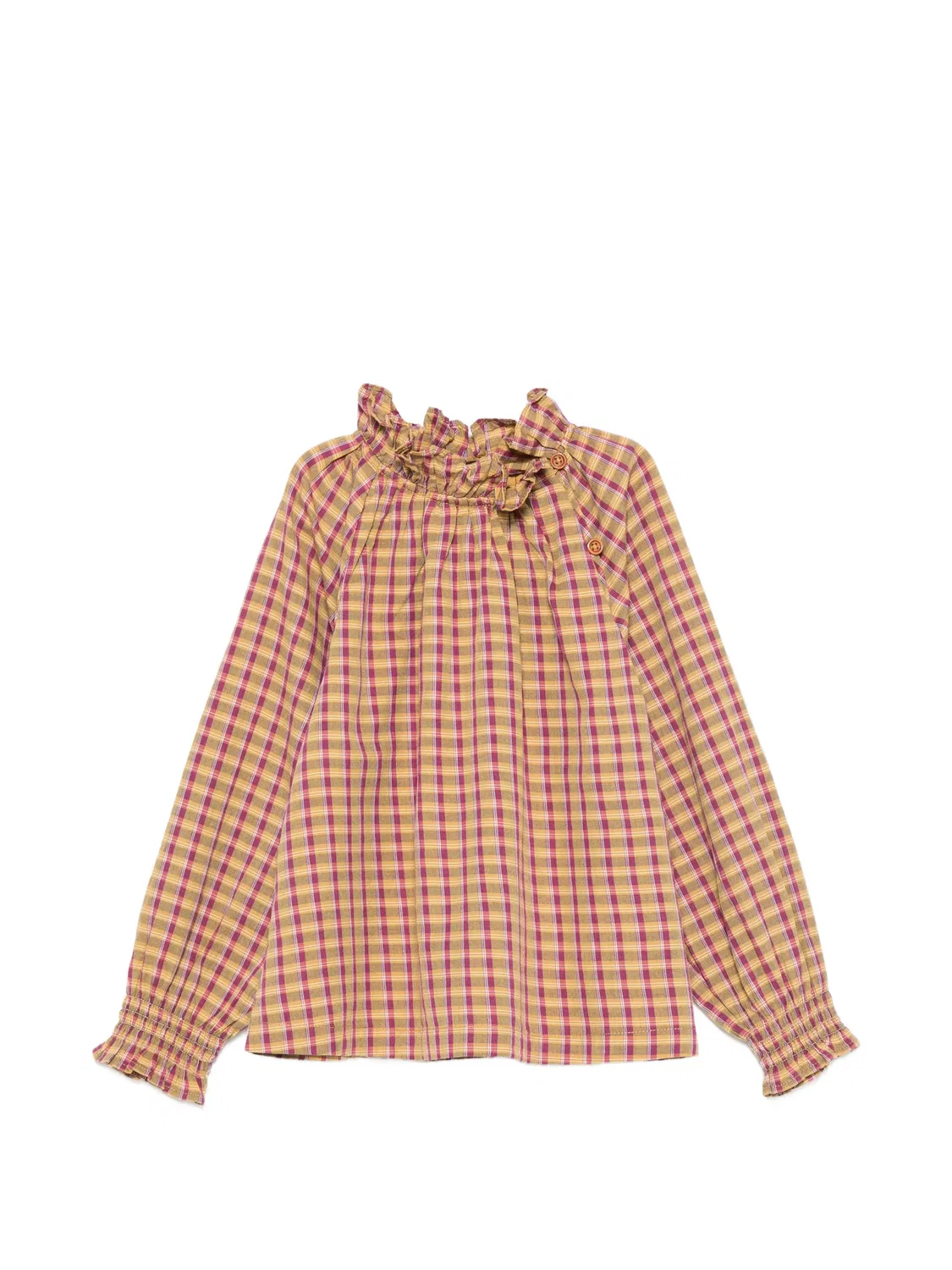 Блузка Pomme желтая Bonton, желтый