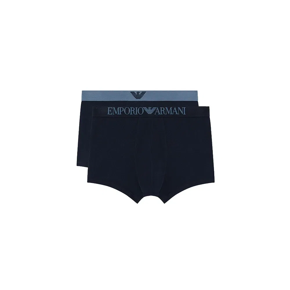 Мужские трусы-слипы с логотипом Emporio armani, Blue